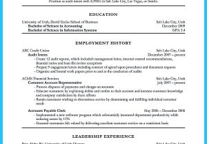 Sample Accounting Resume with No Experience Awesome Accounting Student Resume with No Experience Resume …