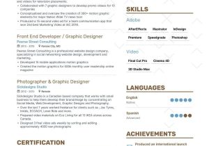 Sample Achievements In Resume for Graphic Designer Example Graphic Designer Resumes (2022 Guide) – Algrim.co