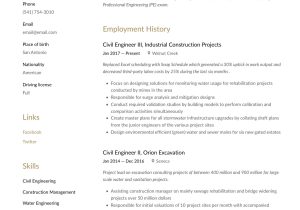 Sample Add Certificate to Revi Cad Resume Civil Engineer Resume & Writing Guide  12 Resume Templates 2022