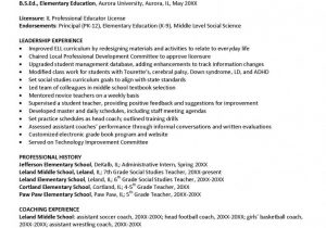 Sample assistant Principal Resume No Experience assistant Principal Resume Pdf format