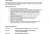 Sample Career Objectives for Nursing Resumes 18 Sample Resume Objectives Pdf Doc