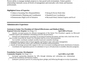 Sample Chronological Resume for Administrative assistant Chronological Administrative assistant Resume Template