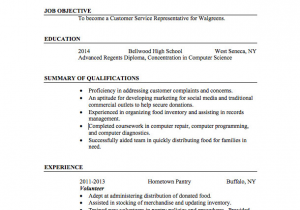 Sample College Resume with No Work Experience Sample Resume with No Work Experience College Student