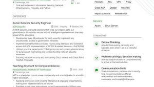 Sample Computer Science Resume Entry Level Computer Science Resume Examples & Guide for 2021