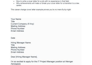 Sample Cover Letter for Career Change Resume 39 Professional Career Change Cover Letters á Templatelab
