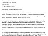 Sample Cover Letter for Chef Resume Chef Cover Letter Example [free Download]