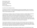 Sample Cover Letter for Construction Resume Construction Cover Letter Example & Writing Tips