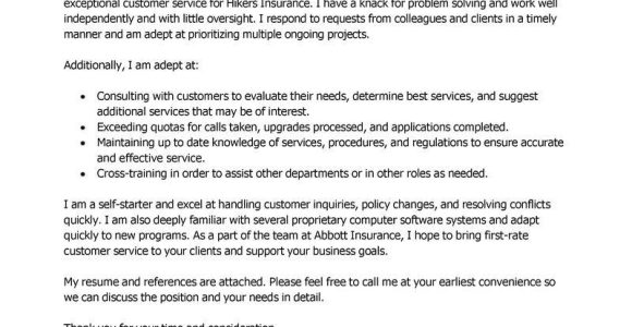 Sample Cover Letter for Customer Service Rep Resume Public Service Cover Letter – Coverletter References and Example