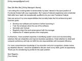 Sample Cover Letter for Functional Resume Functional Analyst Cover Letter Examples – Qwikresume