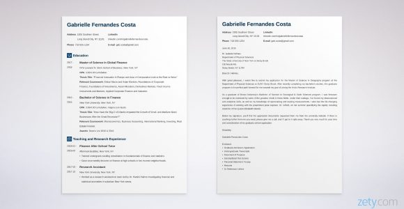 Sample Cover Letter for Graduate School Resume Cover Letter for Graduate School Application [sample & Guide]
