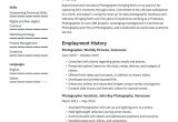 Sample Cover Letter for Photographer Resume Photographer Resume Examples & Writing Tips 2022 (free Guide)