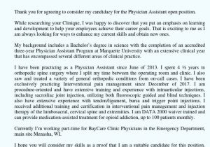 Sample Cover Letter for Physician assistant Resume Physician assistant Cover Letter Samples & Templates [pdflancarrezekiqword …