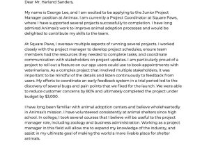 Sample Cover Letter for Resume assistant Project Manager Project Manager Cover Letter: Example and Tips Coursera