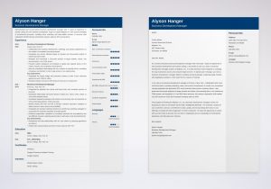 Sample Cover Letter for Resume Business Development Business Development Manager Cover Letter Examples for 2021