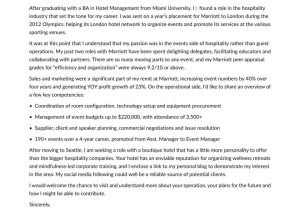 Sample Cover Letter for Resume event Planner event Manager Cover Letter Examples & Expert Tips [free] Â· Resume.io