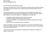 Sample Cover Letter for Resume for Children S Director Child Care Director Cover Letter Examples – Qwikresume