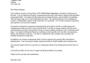 Sample Cover Letter for Resume Management Property Manager Cover Letter Sample Resume Cover Letter