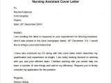Sample Cover Letter for Resume Nursing assistant Free 10 Nursing Cover Letter Templates In Pdf