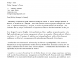 Sample Cover Letter for Resume Project Manager Project Manager Cover Letter Sample & Tips