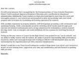 Sample Cover Letter for Resume School Administrator Principal Cover Letter Examples Samples & Templates