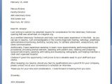 Sample Cover Letter for Resume Veterinary Technician Cover Letter Template for Zoo Resume format