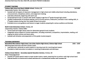 Sample Dance Resume for College Application Dance Resume Example