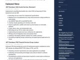 Sample Dot Net Resume for Experienced Net Developer Resume & Writing Guide  17 Templates
