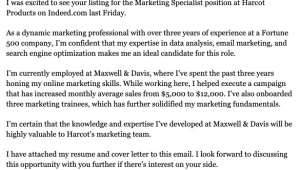 Sample Email Cover Letter with Resume attached for Freshers attached Resume Email Cover Letter Sample