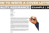 Sample Email for Job Application with Qa Resume How to Write A Cover Letter for Quality assurance Managers? Example