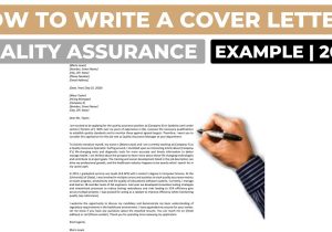 Sample Email for Job Application with Qa Resume How to Write A Cover Letter for Quality assurance Managers? Example