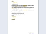 Sample Email for Job Application with Resume for Fresher Fresher Job Application Letter Template – Google Docs, Word …