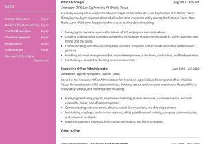 Sample Email for Office Manager with Resume Office Manager Resume Example, Template & Writing Tips 2022 …