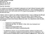 Sample Email Resume to Potential Employer Cover Letter Examples Listed by Type Of Job