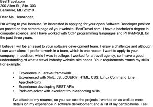 Sample Email to Applicants Resume Search Cover Letter Examples Listed by Type Of Job