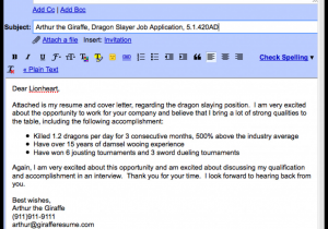 Sample Email Writing for Sending Resume How to Email A Resume