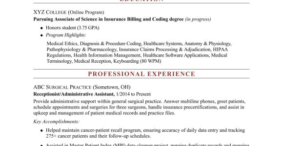 Sample Entry Clinical Research Coordinator Resume Entry-level Clinical Data Specialist Resume Sample Monster.com