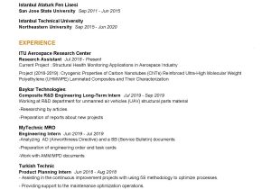 Sample Entry Level Aerospace Engineer Resume Aeronautical Engineer Cv Sample 2022 Writing Tips – Resumekraft