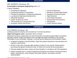 Sample Entry Level Aerospace Engineer Resume Sample Resume for An Entry-level Aerospace Engineer Monster.com
