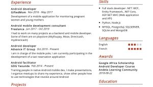 Sample Entry Level android Developer Resume android Developer Resume Sample 2021 Writing Guide & Tips …