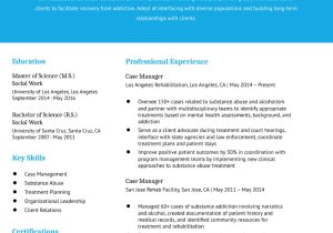 Sample Entry Level Case Manager Resumes Case Manager Resume Examples In 2022 – Resumebuilder.com