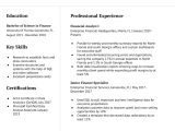 Sample Entry Level Financial Advisor Resume Financial Analyst Resume Examples In 2022 – Resumebuilder.com
