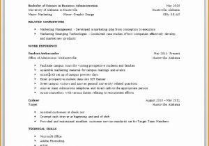 Sample First Resume No Work Experience 7 Write A Job Resume with No Work Experience