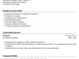 Sample First Resume No Work Experience Resume for First Job No Experience
