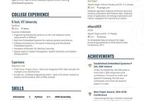Sample Fresher Resume for It Jobs Fresher Intern Resume 8 Step Ultimate Guide for 2021
