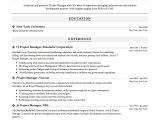 Sample Functional Resume for Project Manager 20 Project Manager Resume Examples & Full Guide