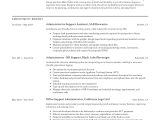 Sample Government Resume for Administrative Specialist Administrative Support assistant Resume   Guide 12 Pdf Resumes 2022