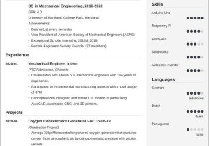 Sample Graduate Engineer Trainee Resume Mechanical Maintenance Entry Level Mechanical Engineering Resume: Examples & Tips