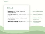 Sample Green Card Resume for Java J2ee Background Professional ats Resume Templates for Experienced Hires and …
