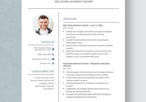 Sample High School Business Teacher Resume High School Resume Templates Pages – Design, Free, Download …