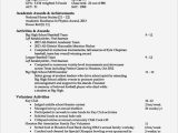 Sample High School Resume for College Admission Free 8 College Resume Templates In Pdf